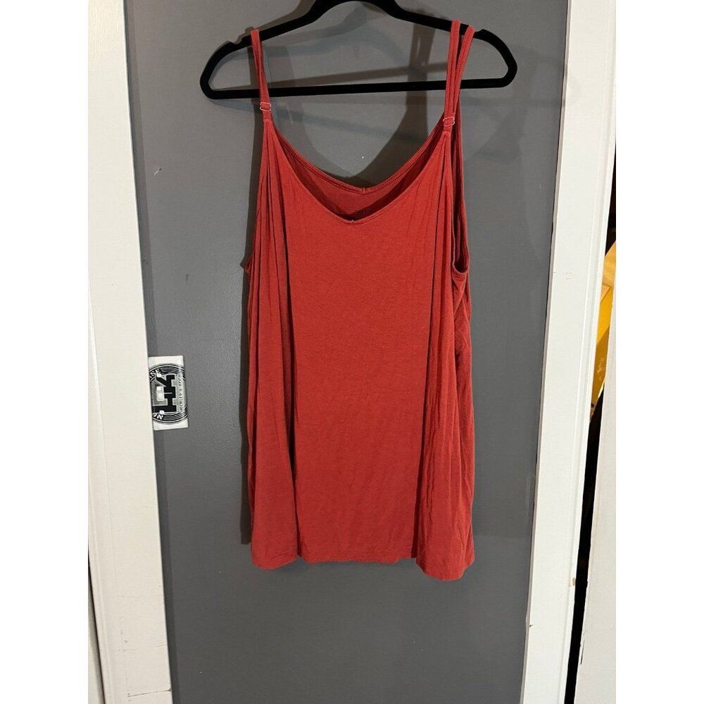 Torrid size 3 orange super soft knit tank top